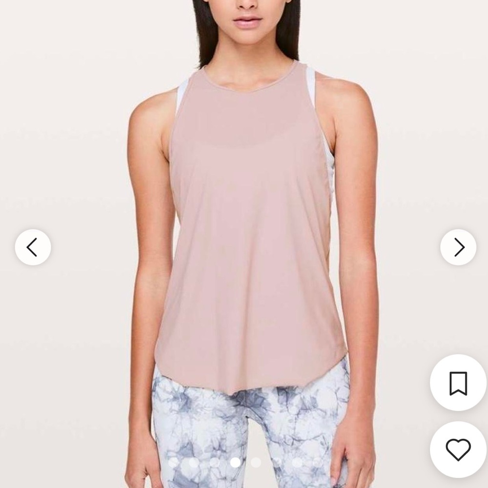 Lululemon Never Still Tank Top